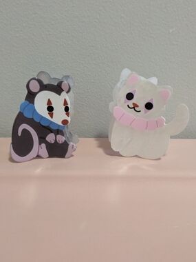 Clown Animal Hair Clips